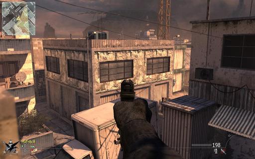 Modern Warfare 2 - Недефолтные места для снайпера. Karachi.